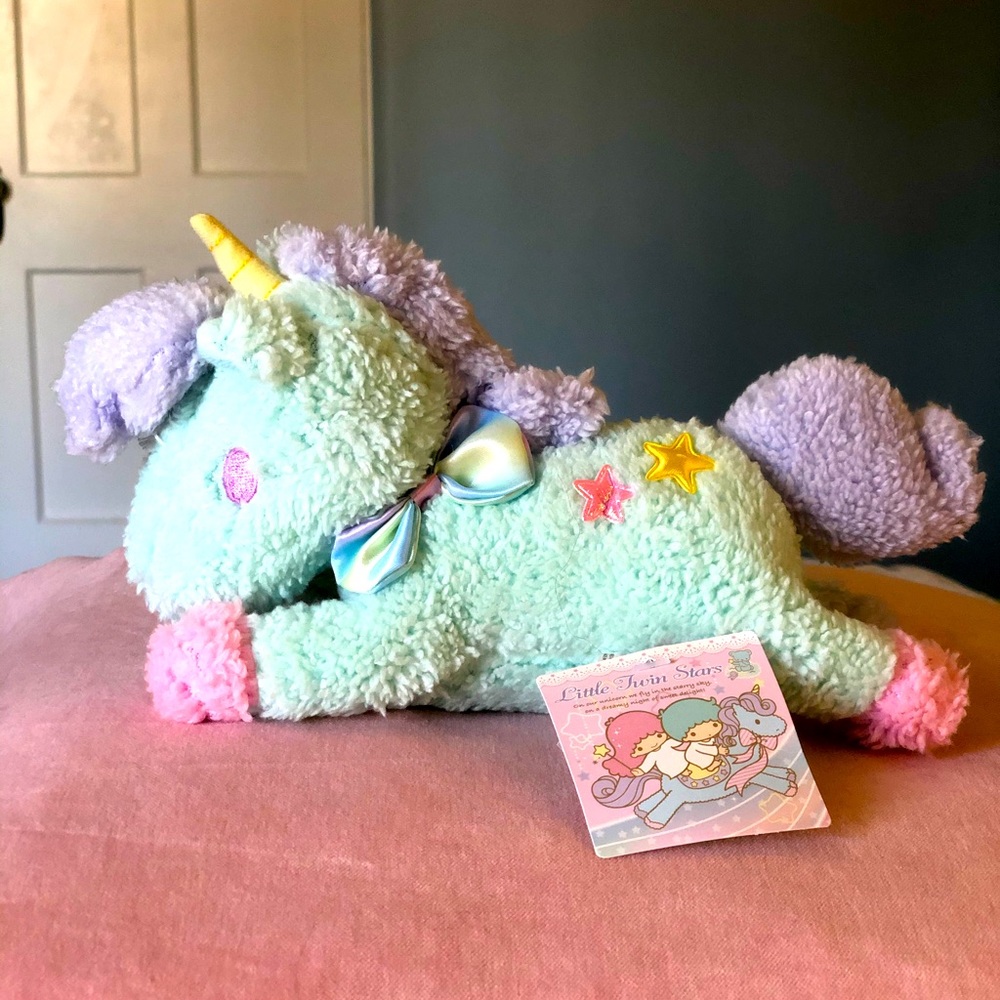 Little Twin Stars Unicorn Plush from Sanrio